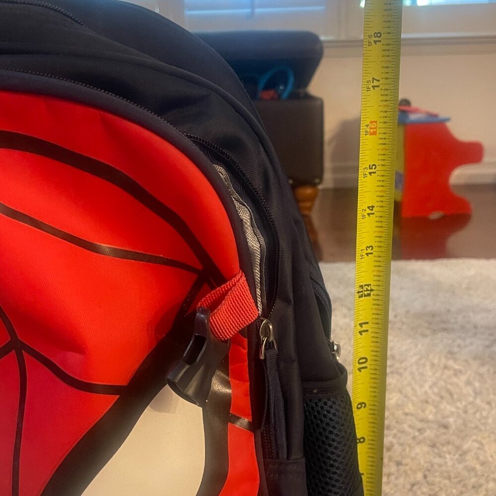 Spider-Man Rolling Backpack Kids Stair Climber Wheels - Picture 5 of 12